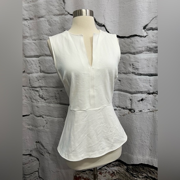 Spanx The Perfect Tie-Waist Top (No Belt) Peplum‎ Classic Tulip Top Blouse - Picture 3 of 8